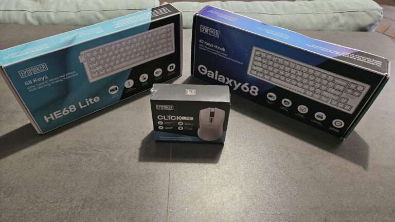 EPOMAKER Galaxy68, HE68 Lite e Click Lite Mouse Recensioni: Prodotti Premium per Videogiocatori e Programmatori